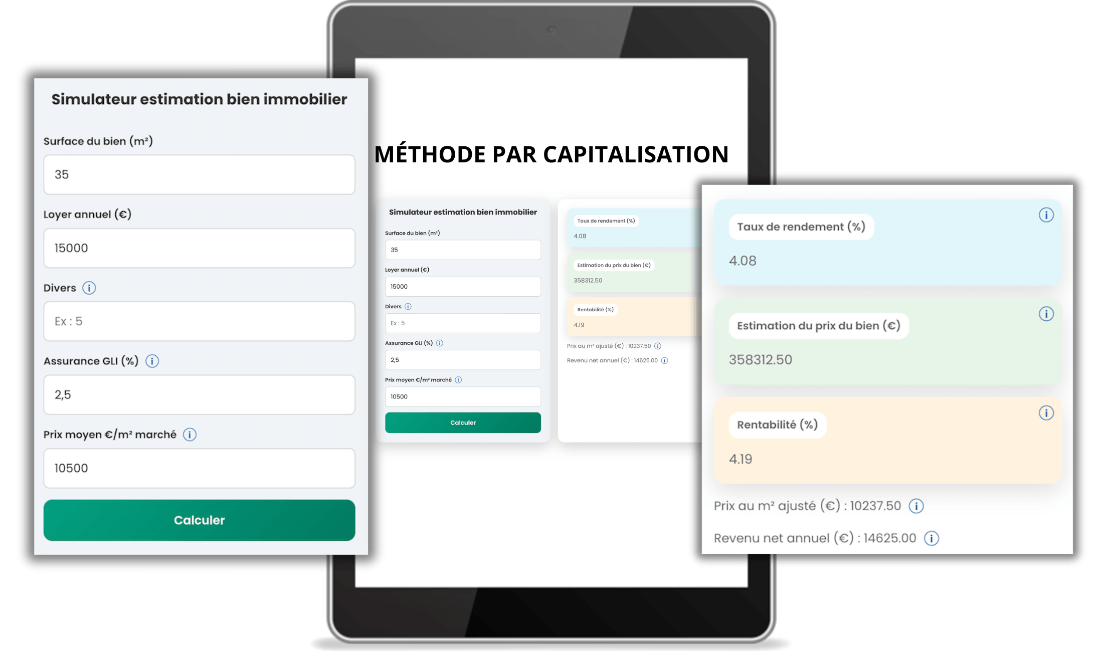 Simulateur prix immobilier selon la rentabilité locative