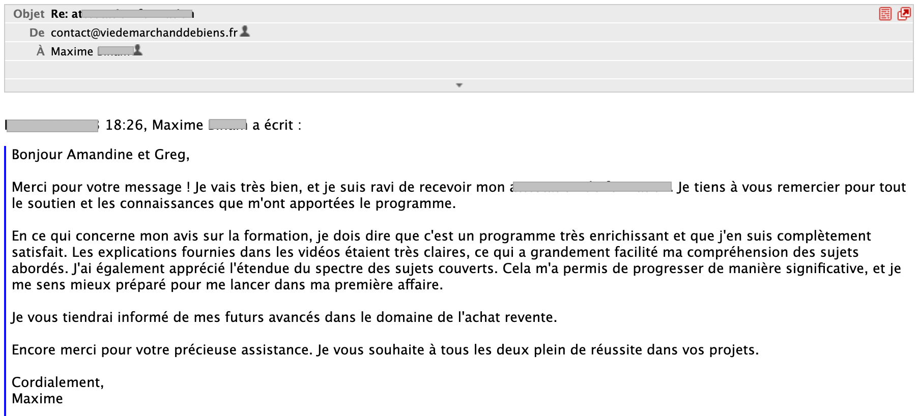 témoignage de maxime - formation marchand de biens
