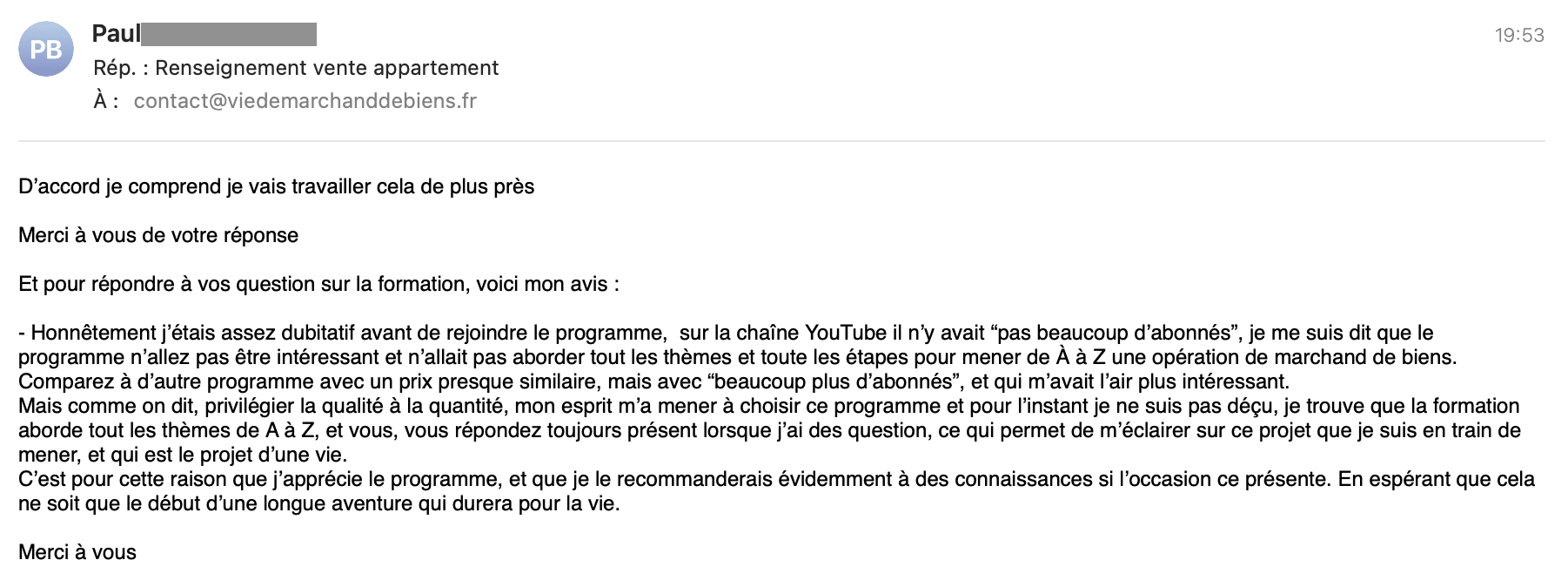 témoignage de paul - formation marchand de biens